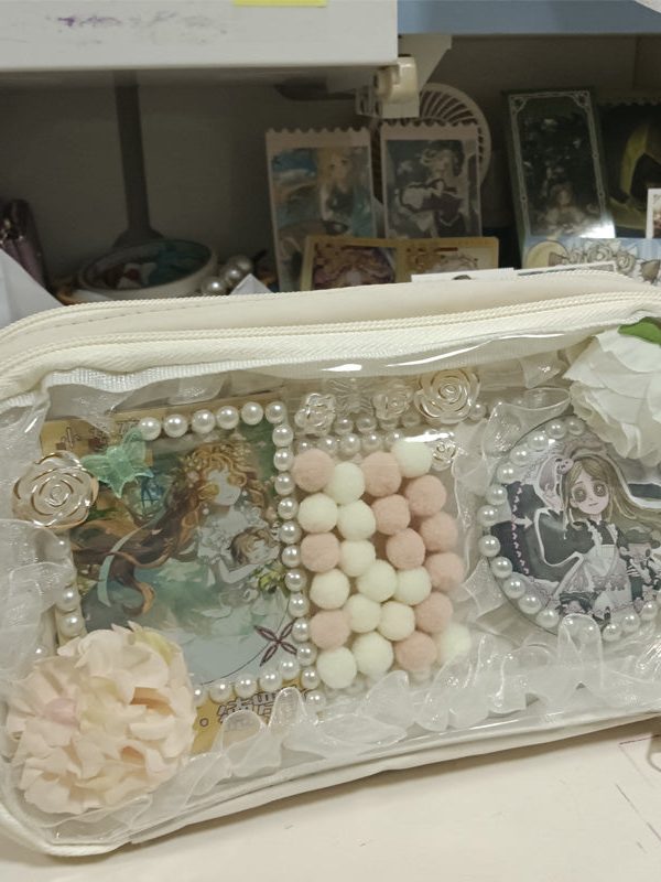 Transparent Ita Bag Pencil Case