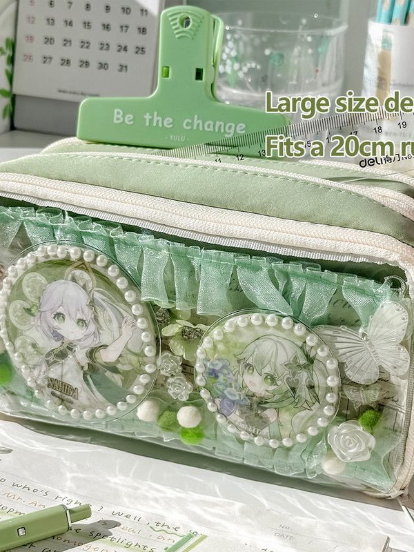 Transparent Ita Bag Pencil Case