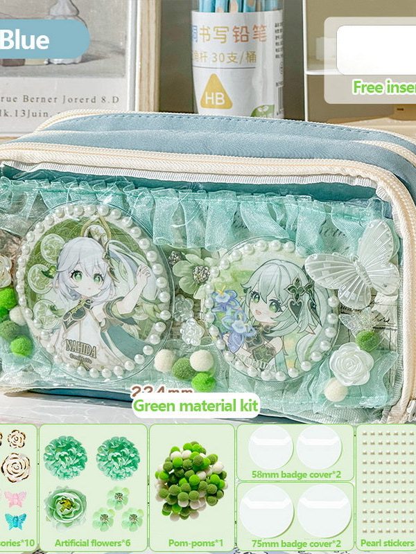 Transparent Ita Bag Pencil Case