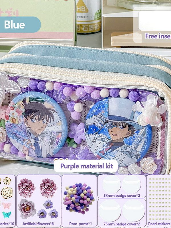 Transparent Ita Bag Pencil Case