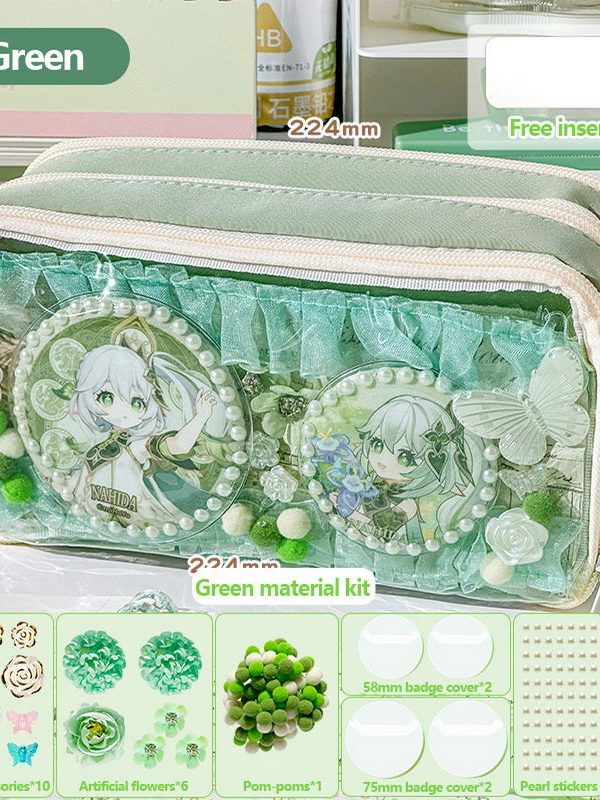 Transparent Ita Bag Pencil Case