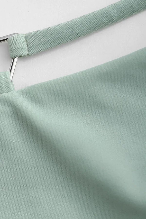 Triangle Cut Out Bikini Set