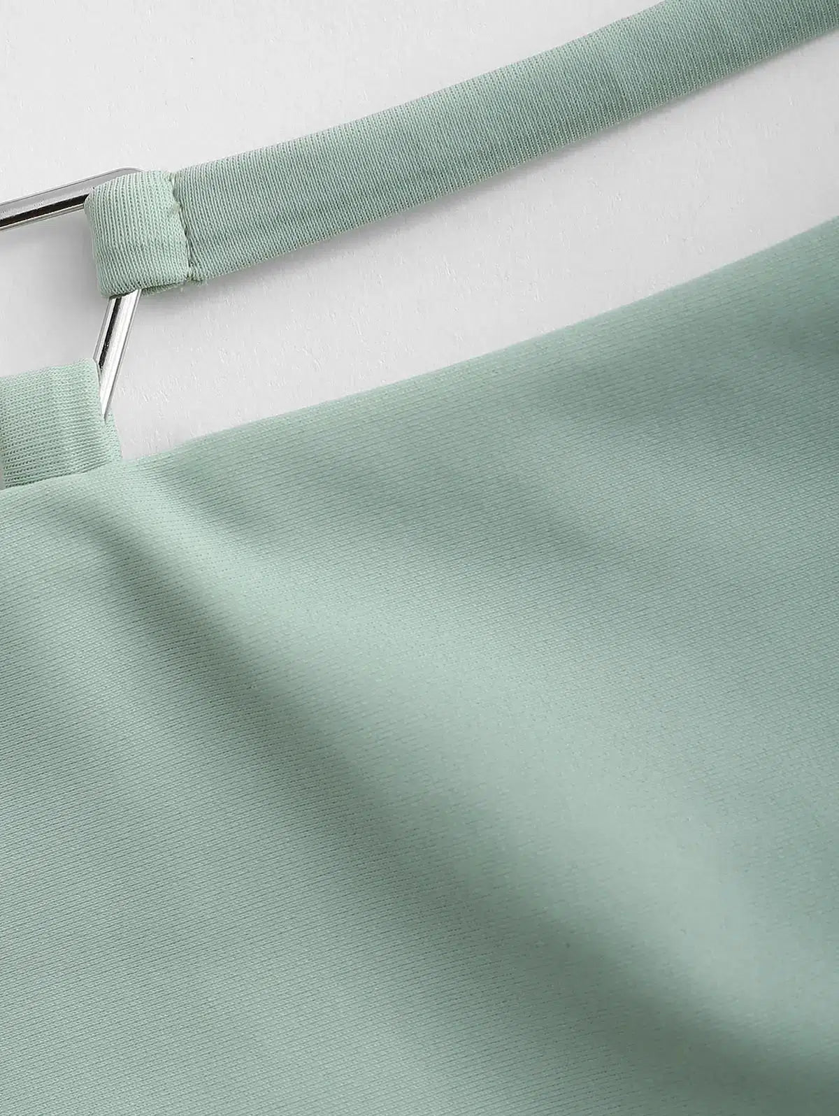 Triangle Cut Out Bikini Set