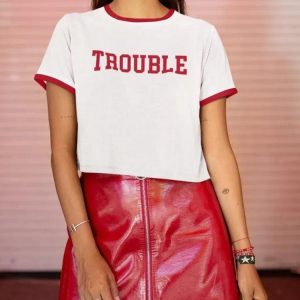 Trouble Ringer Tee