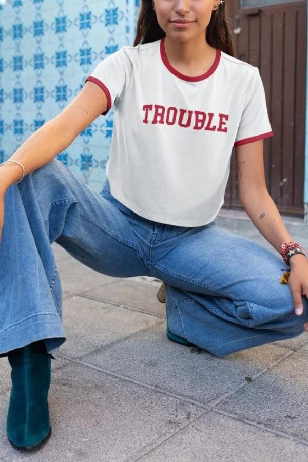 Trouble Ringer Tee