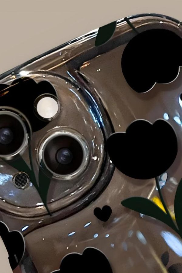 Tulip Bubble Clear Phone Case