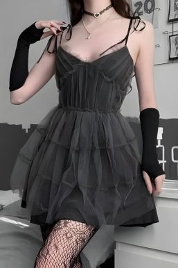 Tulle Mini Dress