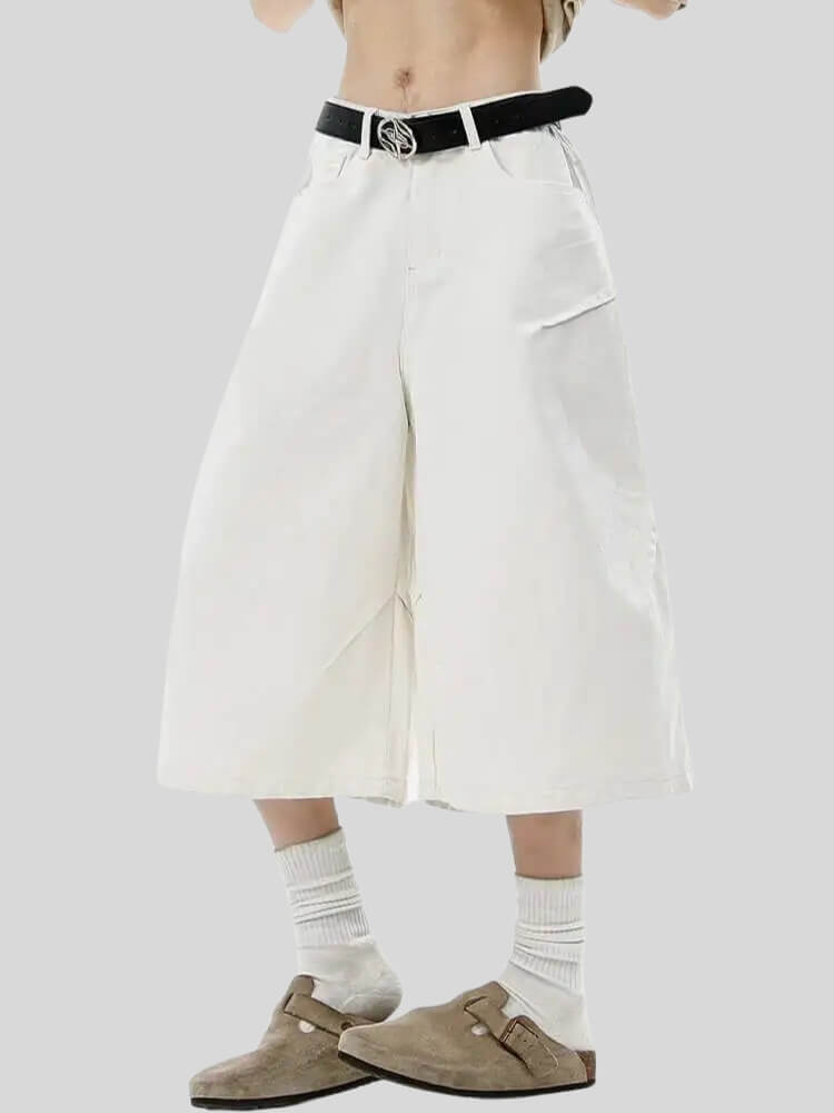 Ultra-Wide Denim Jorts Ultra-Wide Denim Jorts