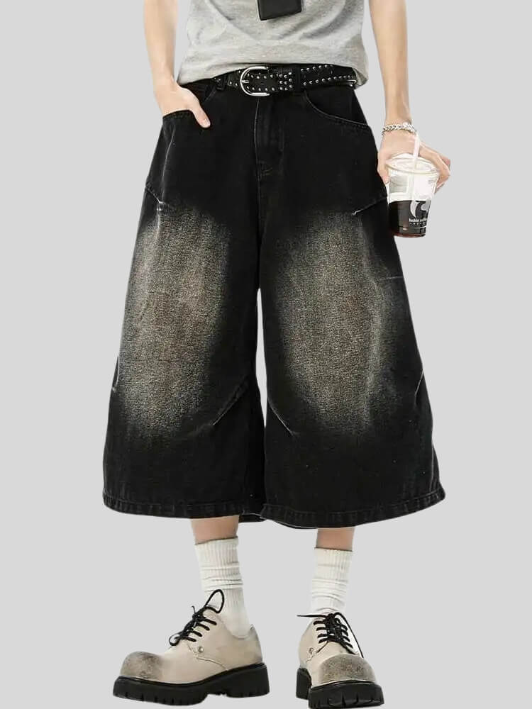 Ultra-Wide Denim Jorts Ultra-Wide Denim Jorts