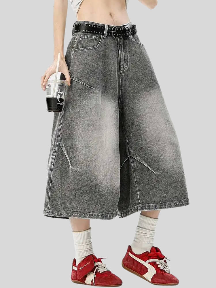 Ultra-Wide Denim Jorts Ultra-Wide Denim Jorts