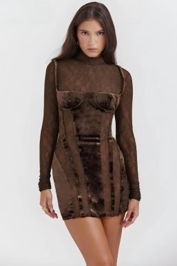 Velvet Mini Dress