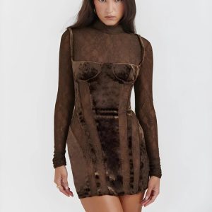 Velvet Mini Dress