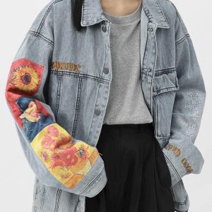 Vincent Van Gogh Denim Jacket