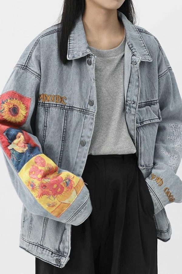 Vincent Van Gogh Denim Jacket