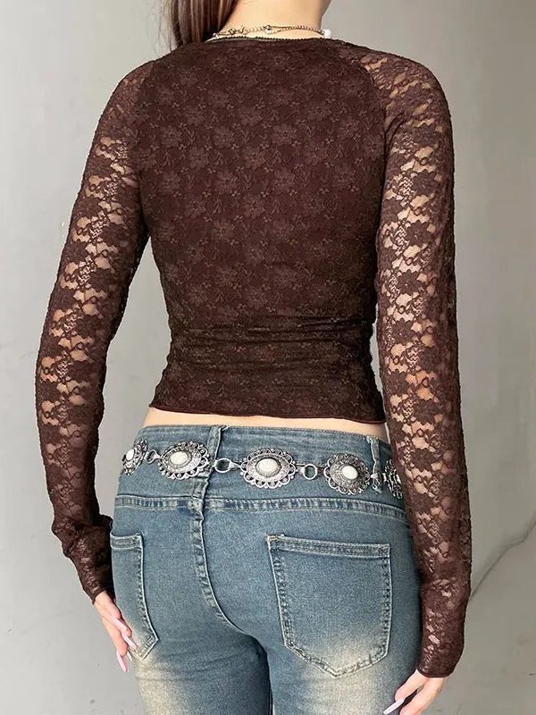 Vintage Bohemian Lace Top