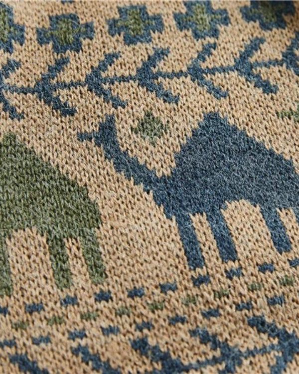 Vintage Camel Knitted Sweater