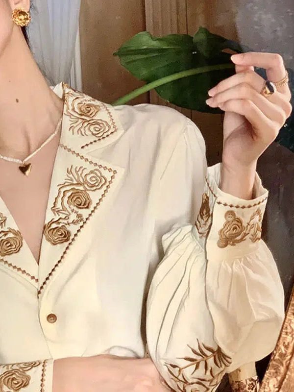 Vintage Collar Shirt