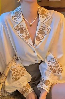 Vintage Collar Shirt