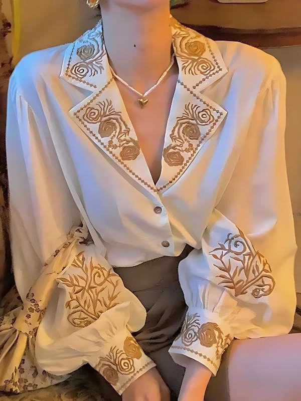 Vintage Collar Shirt