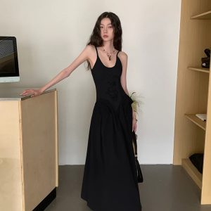 Vintage Corset Maxi Dress