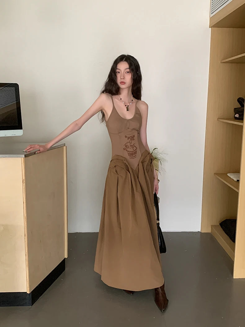 Vintage Corset Maxi Dress Vintage Corset Maxi Dress