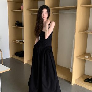 Vintage Corset Maxi Dress