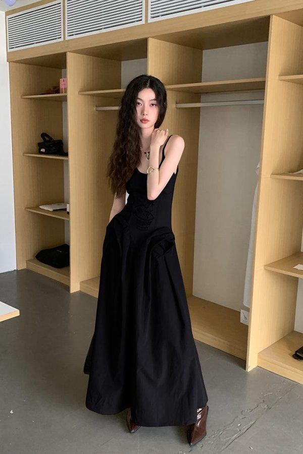 Vintage Corset Maxi Dress