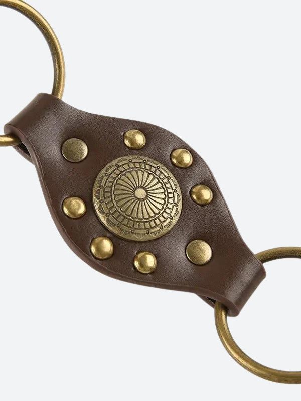 Vintage Ethnic Designed Buckle Belt