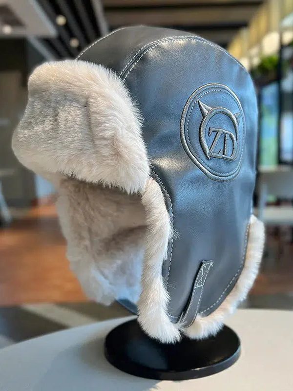 Vintage Faux Fur Aviator Hat