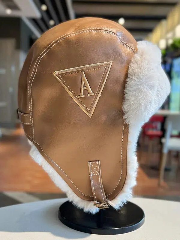 Vintage Faux Fur Aviator Hat