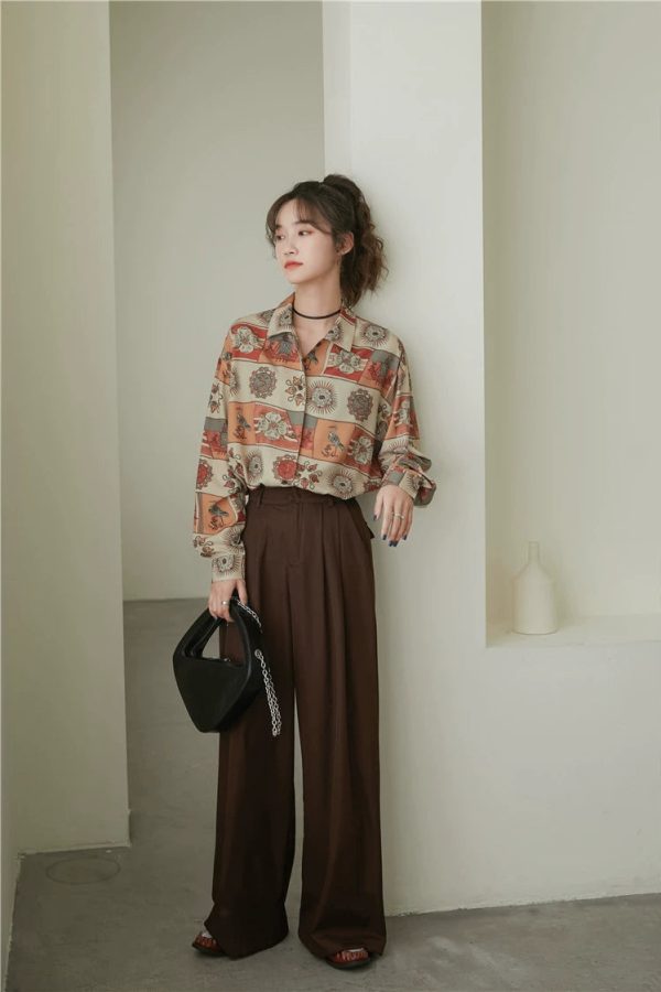 Vintage Figured Grandmacore Shirt