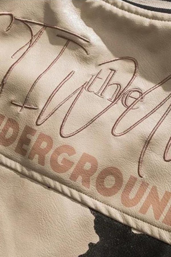 Vintage Grunge 1968 Varsity Jacket