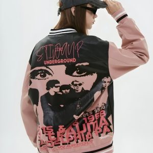 Vintage Grunge 1968 Varsity Jacket