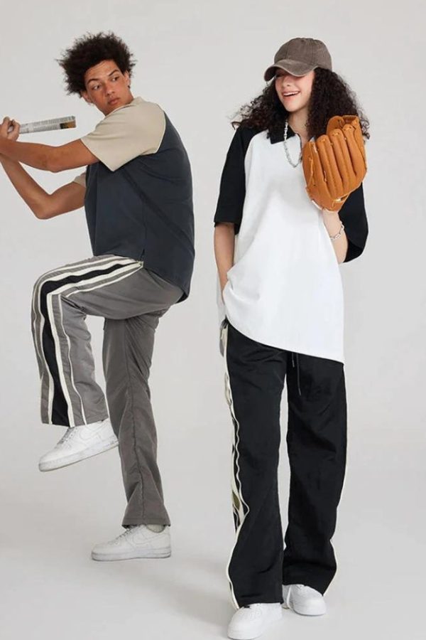 Vintage Half Zip-Up Polo Tee