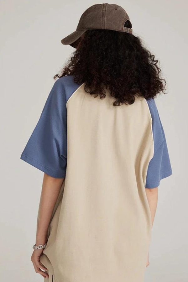 Vintage Half Zip-Up Polo Tee