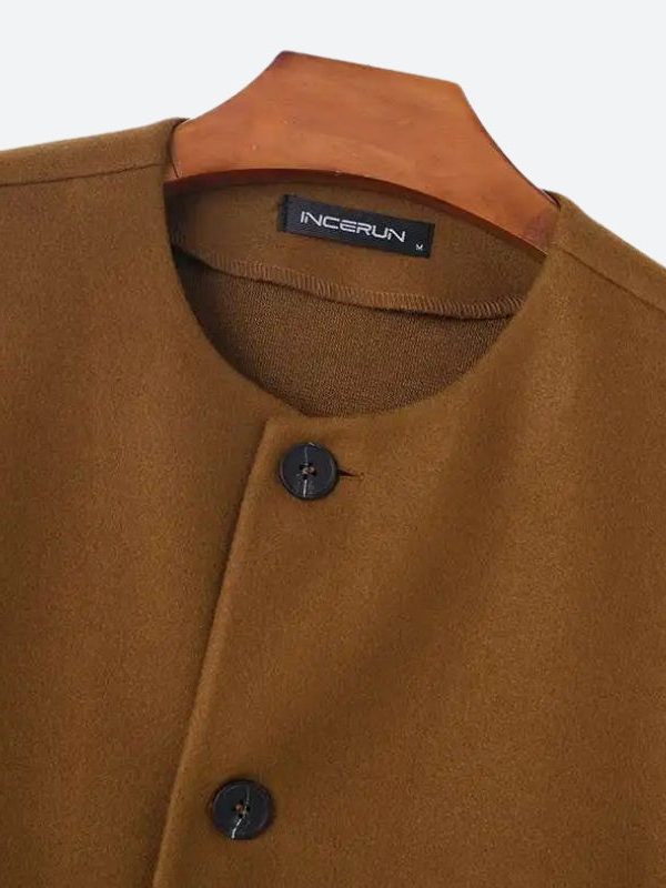 Vintage O-Neck Jacket