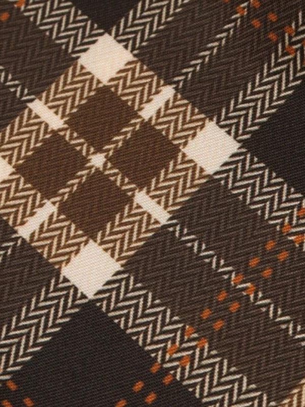 Vintage Plaid Halter Neck Top