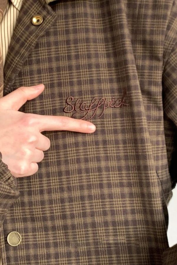 Vintage Plaid Jacket