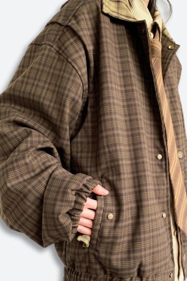 Vintage Plaid Jacket