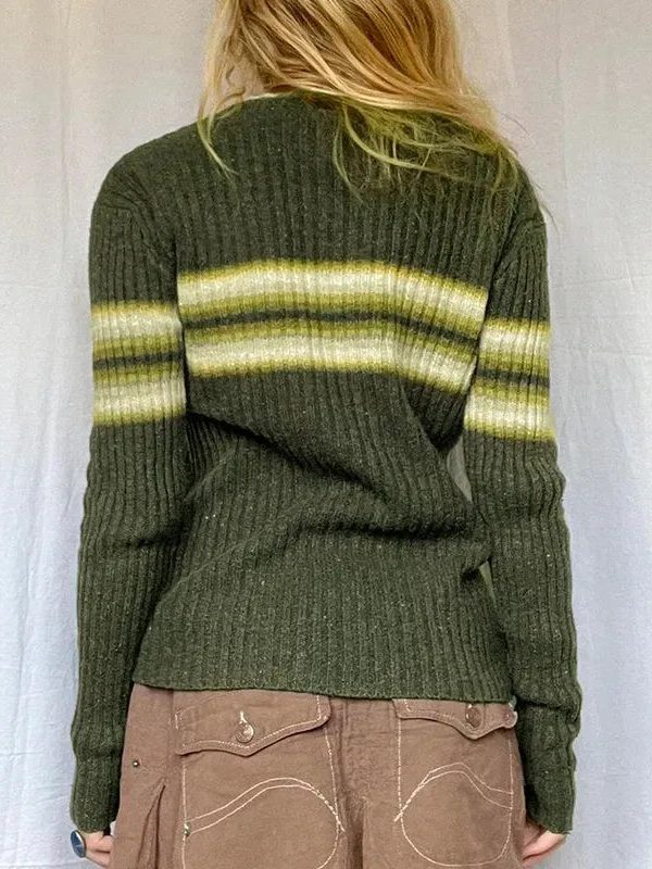 Vintage Striped Sweater