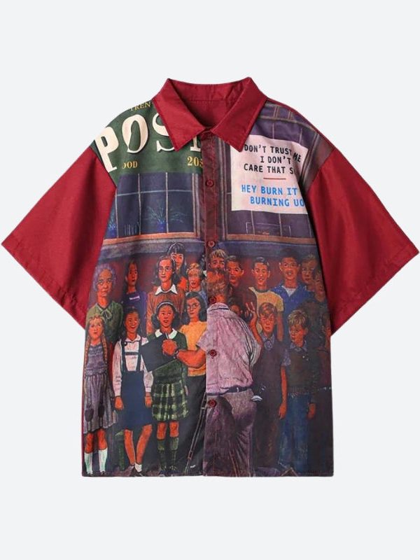 Vintage Teacher & Students Shirt