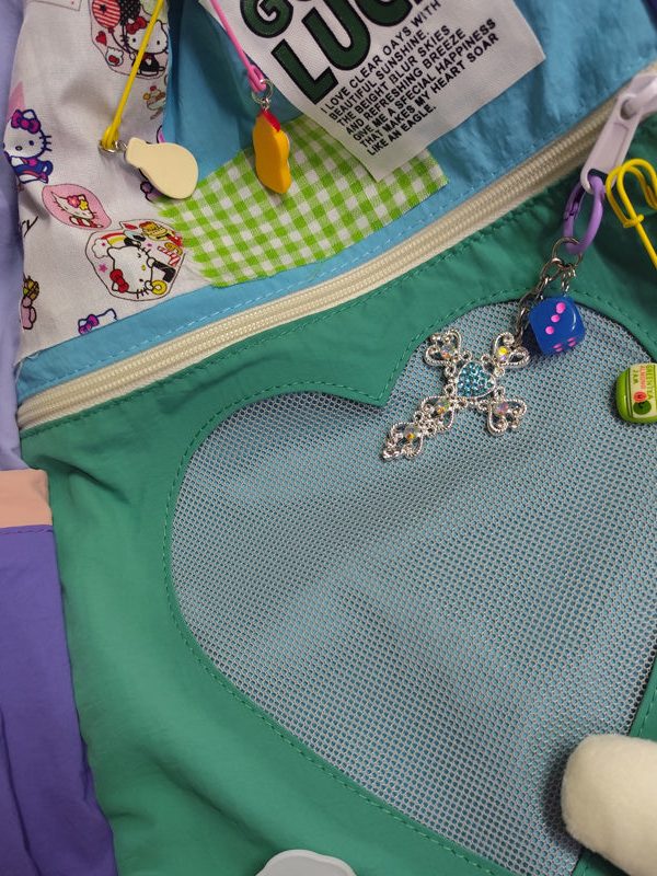 Vintage Y2K Drawstring Casual Ita Backpack