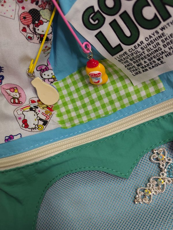 Vintage Y2K Drawstring Casual Ita Backpack