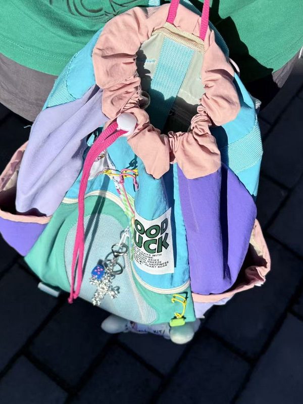 Vintage Y2K Drawstring Casual Ita Backpack