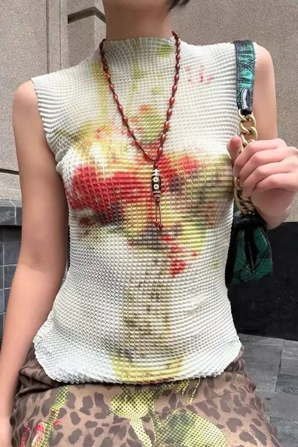 Waffle Knit Tank Top