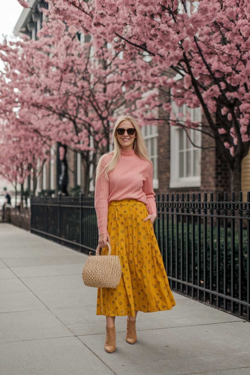 Warm Spring Color Palette Outfits Perfect for Any Occasion outfit idea