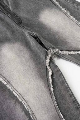 Washed Wide Leg Jeans