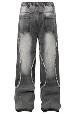 Washed Wide Leg Jeans