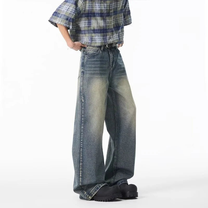 Washed Wide Leg Pants Washed Wide Leg Pants