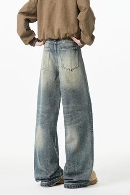 Washed Wide Leg Pants